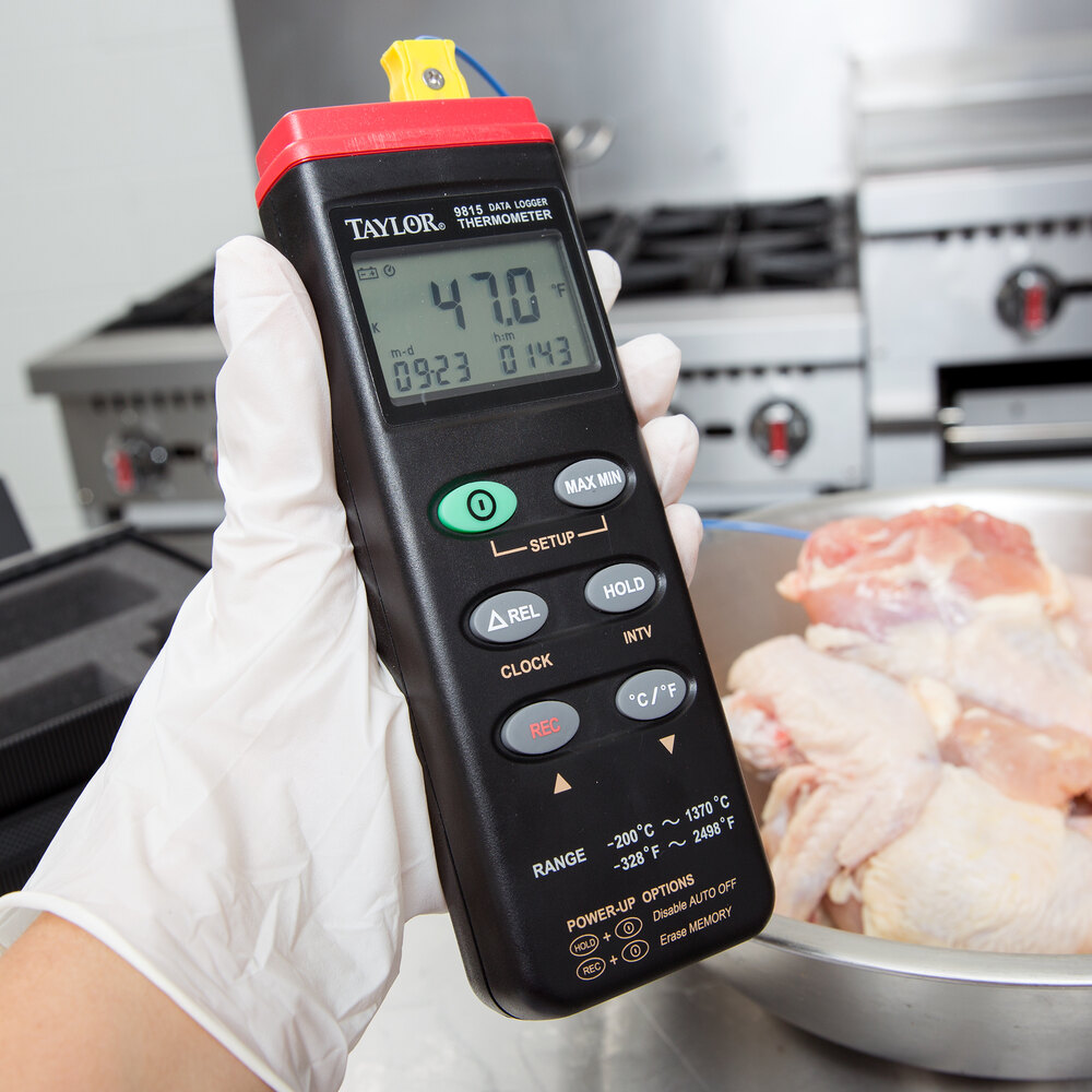 Taylor 9815A Digital BatteryOperated KType Probe Thermocouple