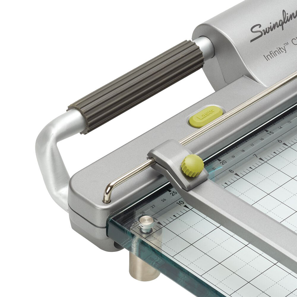 Swingline 99420 16 1/4" x 8 1/8" CL420 25 Sheet Infinity Guillotine Paper Trimmer