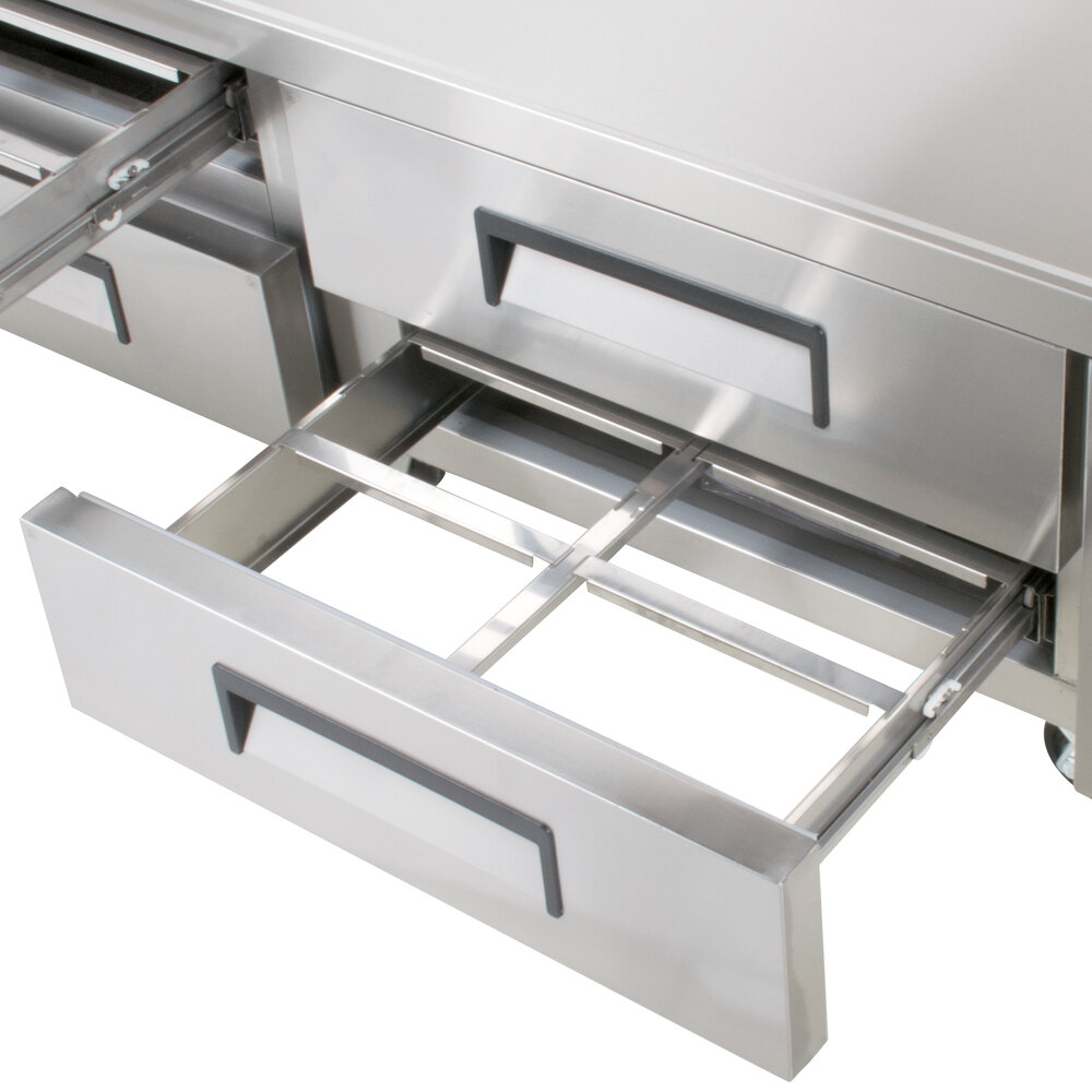 Avantco CBE72HC 72" 4 Drawer Refrigerated Chef Base