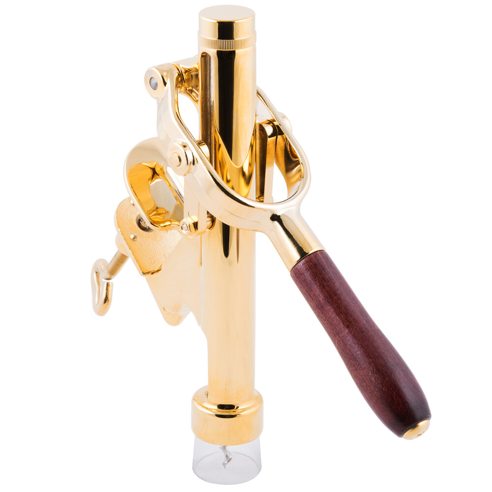 Franmara 4020 Cedon GoldPlated Counter Mount Wine Bottle Opener
