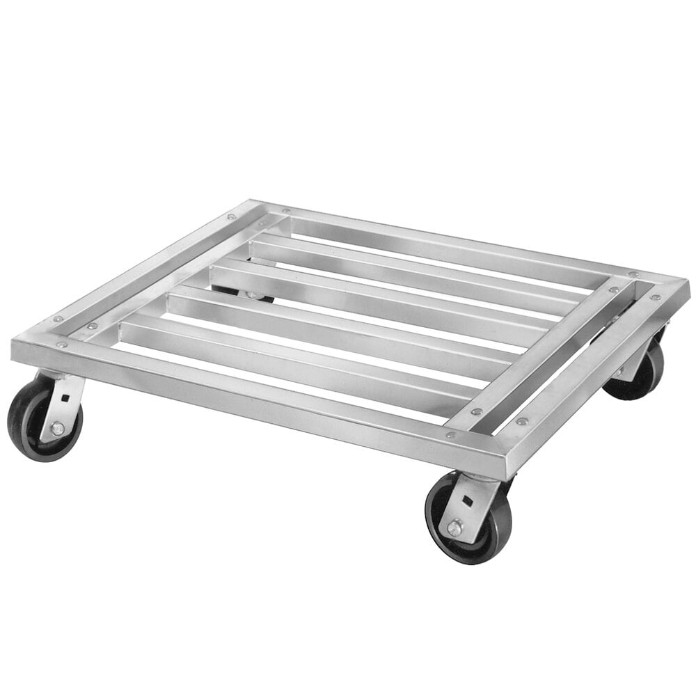 Channel MD2424 24" x 24" Mobile Aluminum Dunnage Rack 1200 lb.