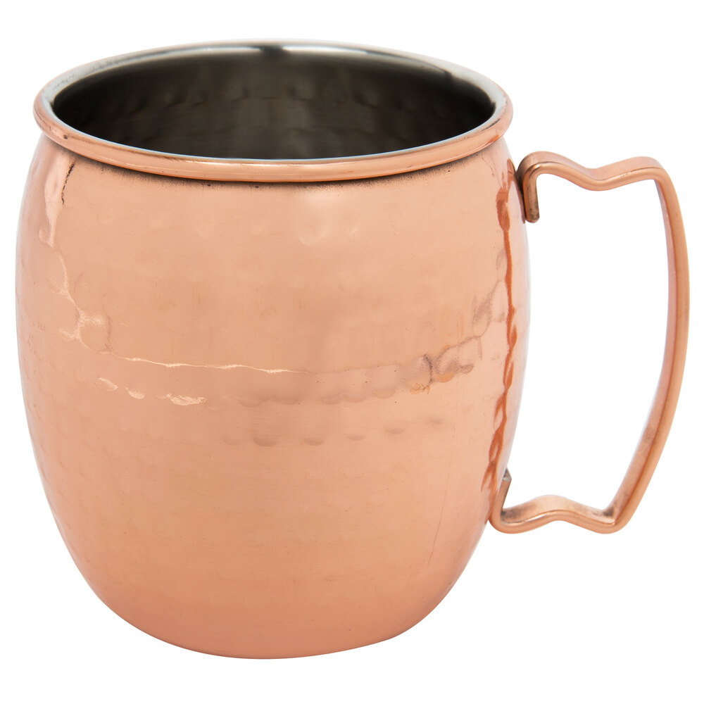 Core 16 oz. Moscow Mule Cup with Hammered Copper Finish