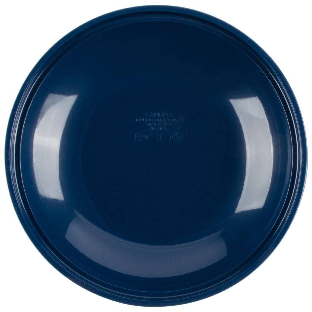 Cambro MDSHD9497 Harbor Collection Navy Blue 10 1/4" Insulated Plastic