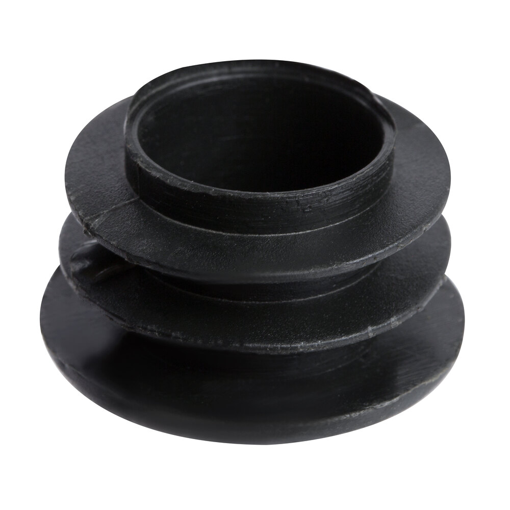 Regency Black Plastic Post Cap 4/Pack