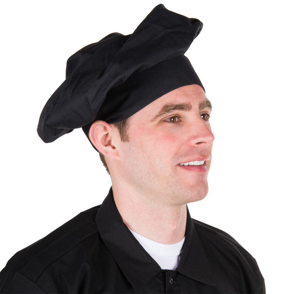 13 Black Chef Hat   839660 