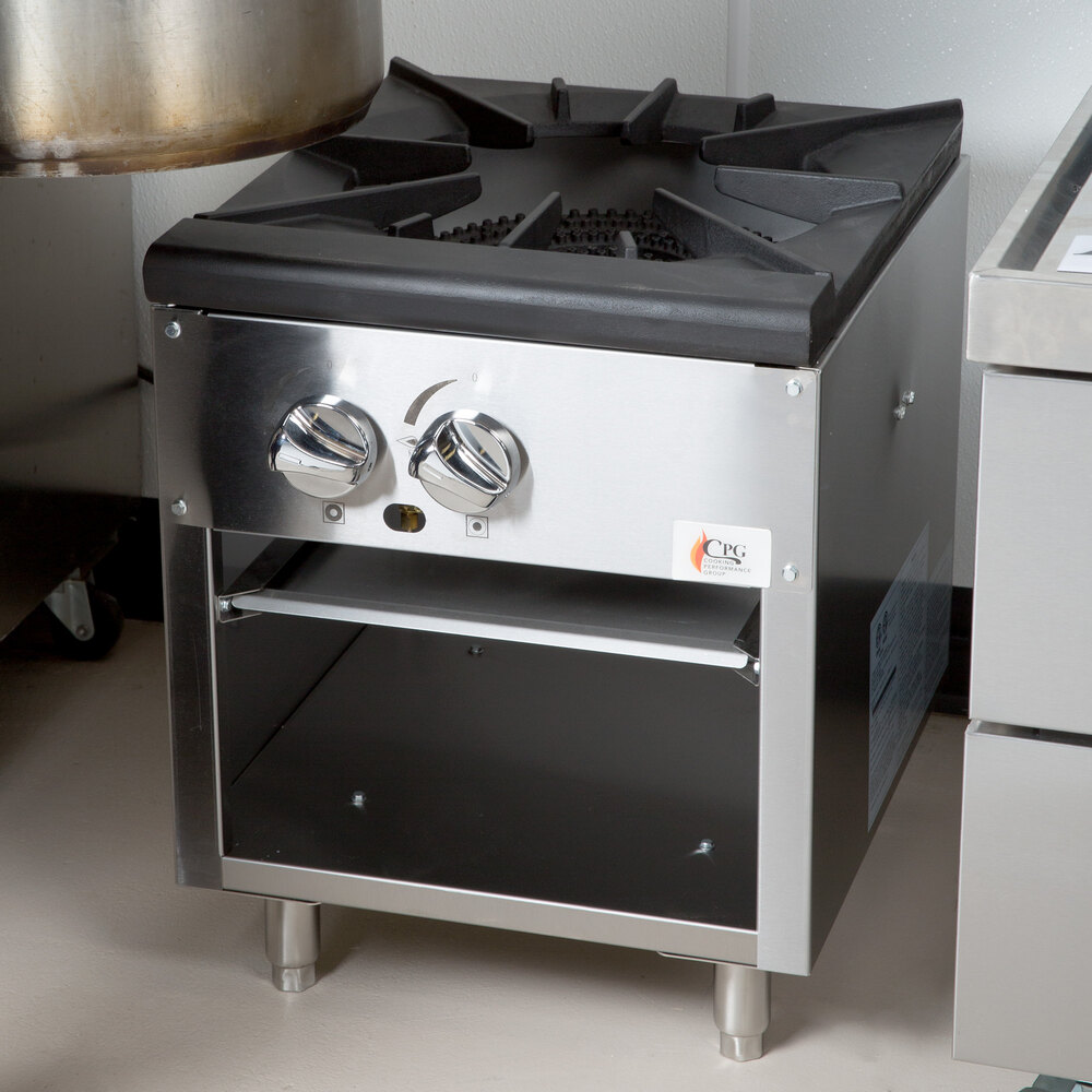 Cooking Performance Group CPGSPR18N Natural Gas Stock Pot Range