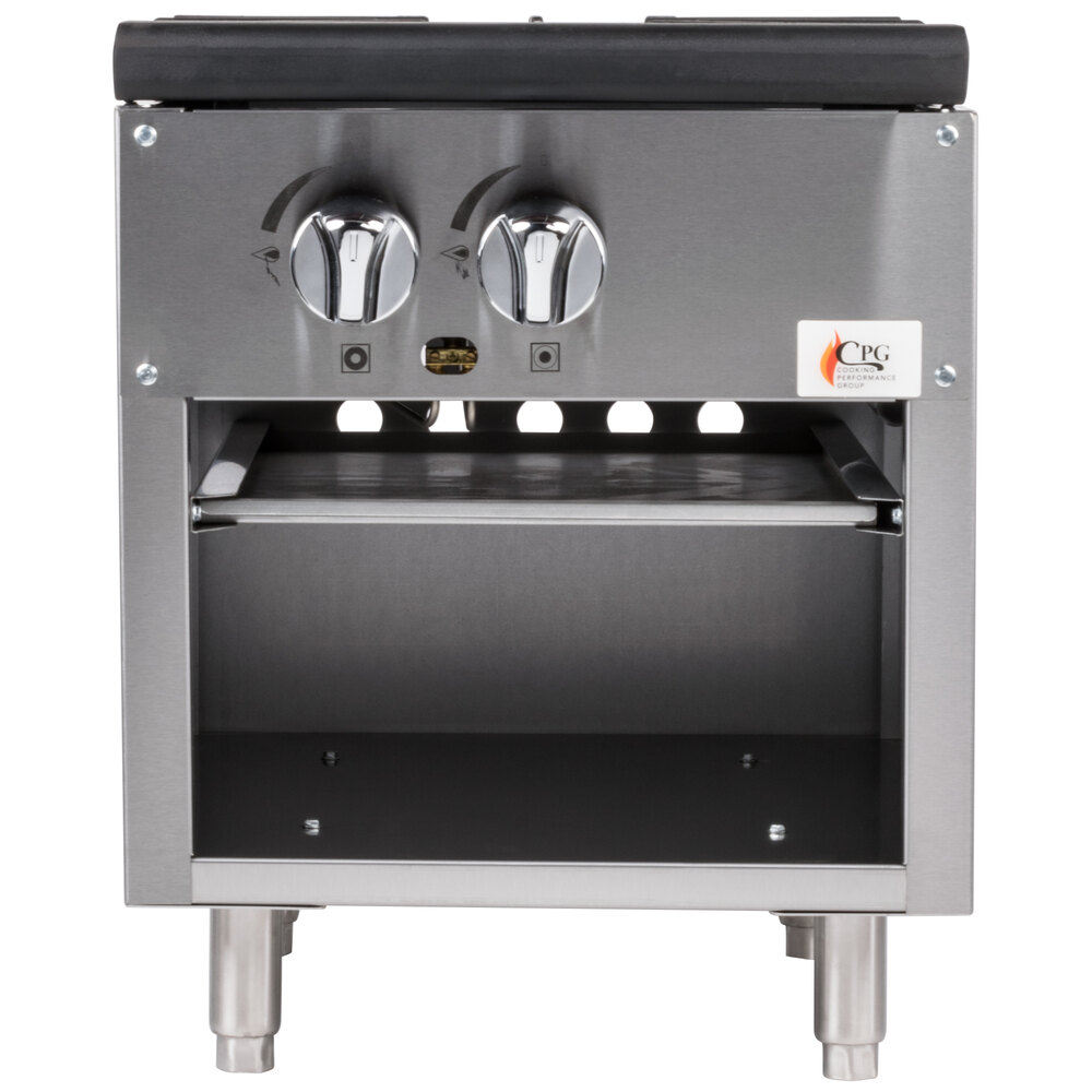 Cooking Performance Group CPGSPR18N Natural Gas Stock Pot Range