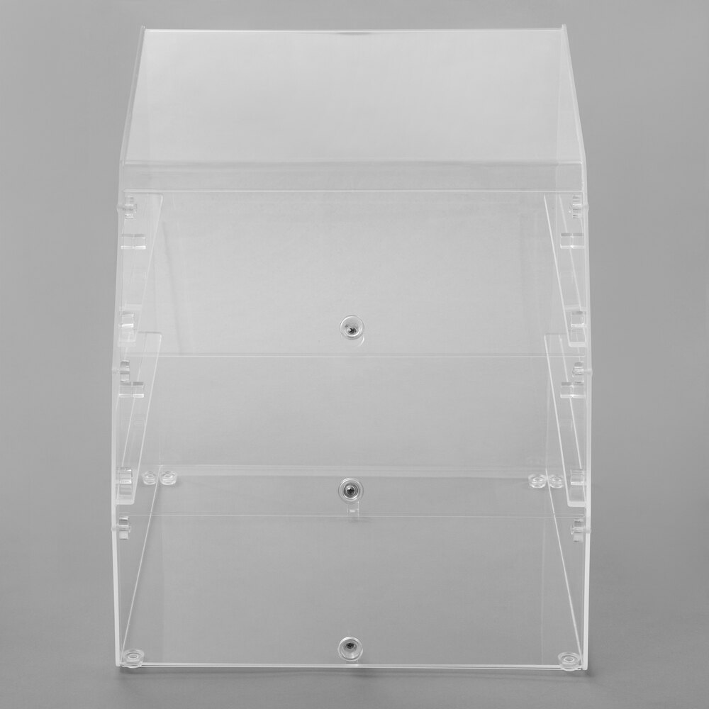 Vollrath LBC1418-3F-06 Large Classic 3 Tray Acrylic Bakery Display Case ...