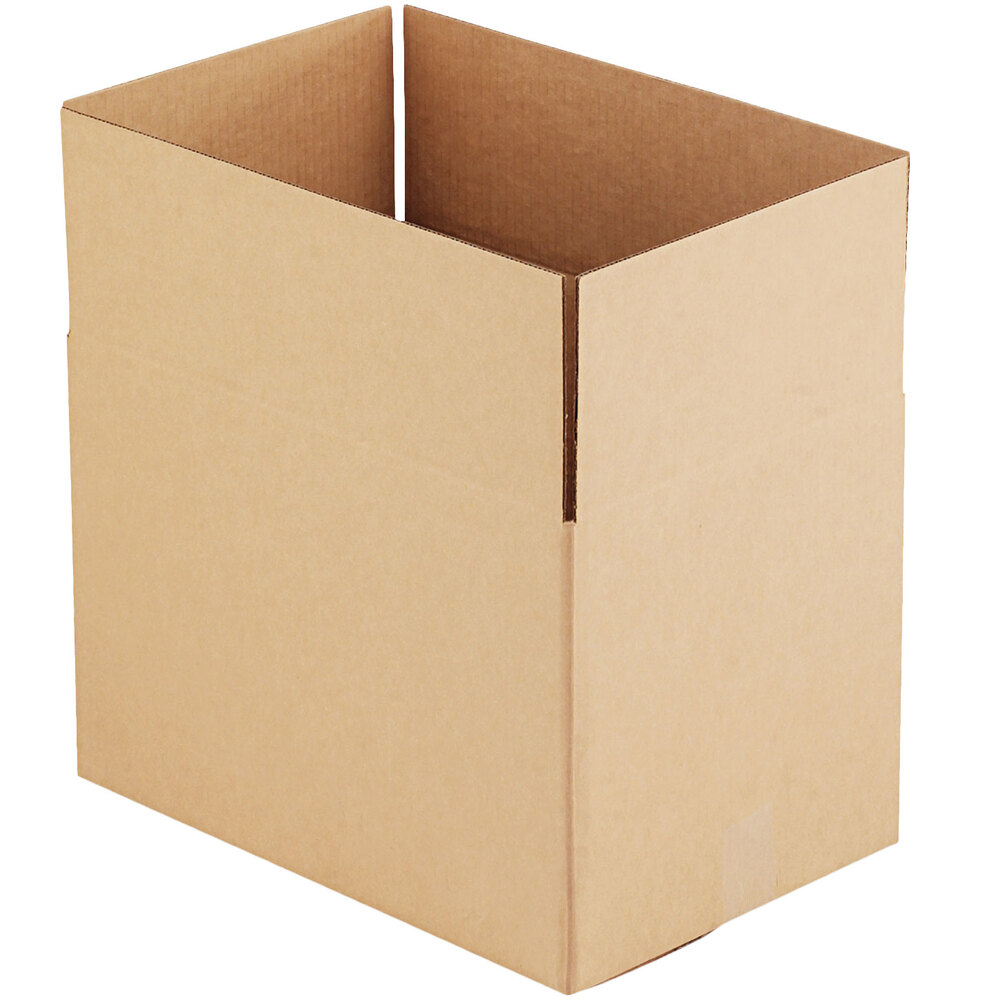 18" x 12" x 12" Kraft Shipping Box 25/Bundle