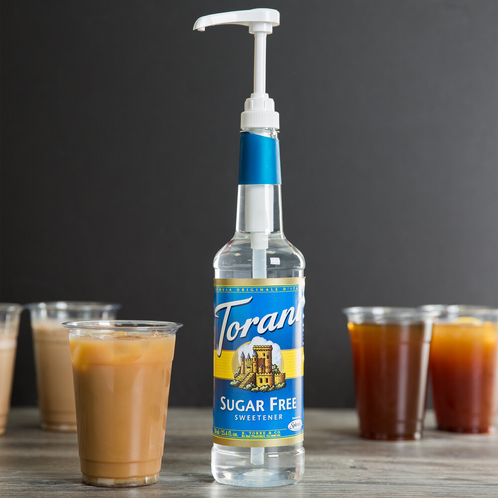Torani 750 mL Sugar Free Sweetener Sweetener Syrup