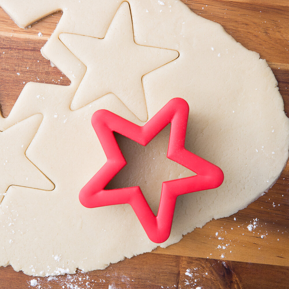 Wilton 2310605 Comfort Grip 4" Metal Star Cookie Cutter