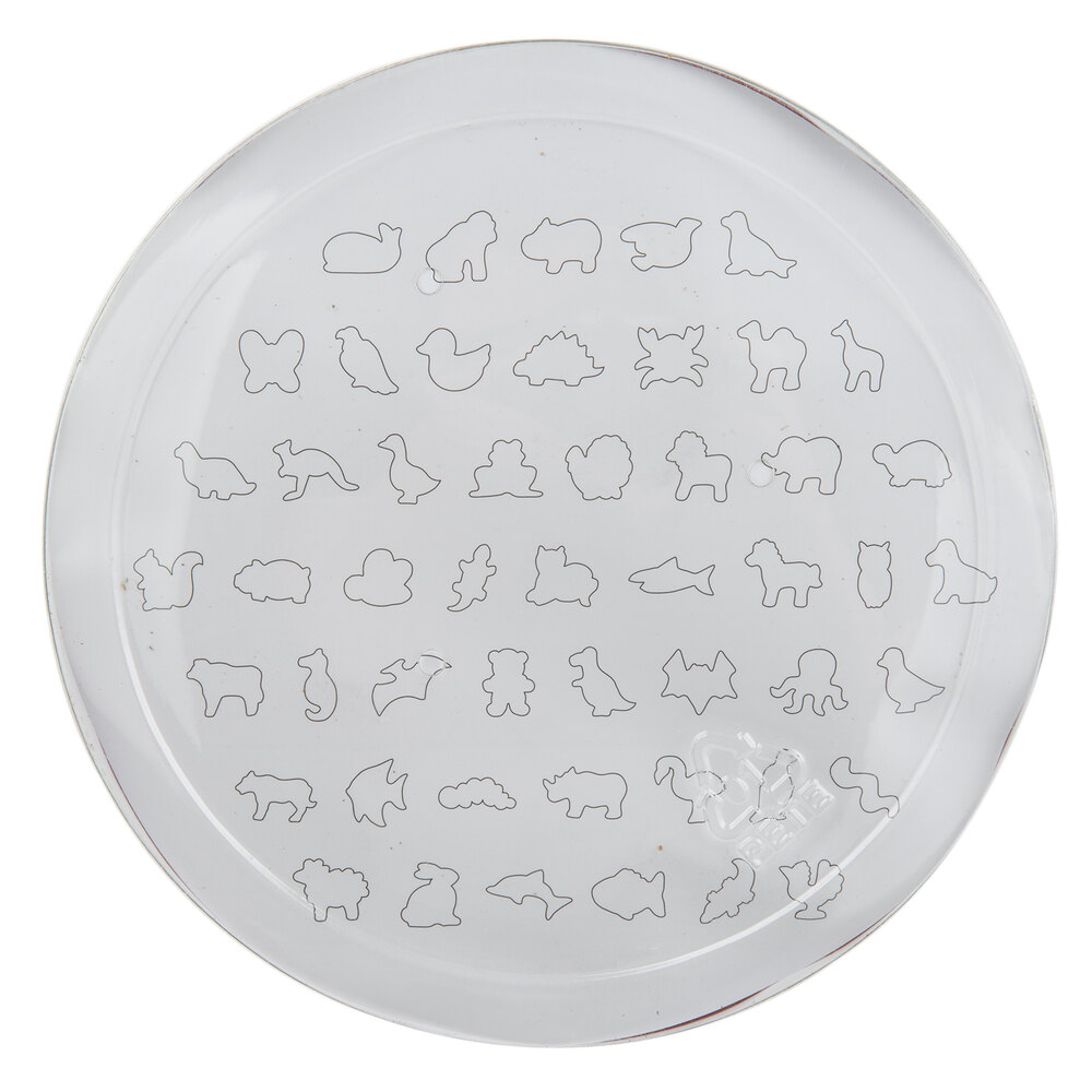 Wilton 2304-1055 50-Piece Plastic Animal Pals Cookie Cutter Set