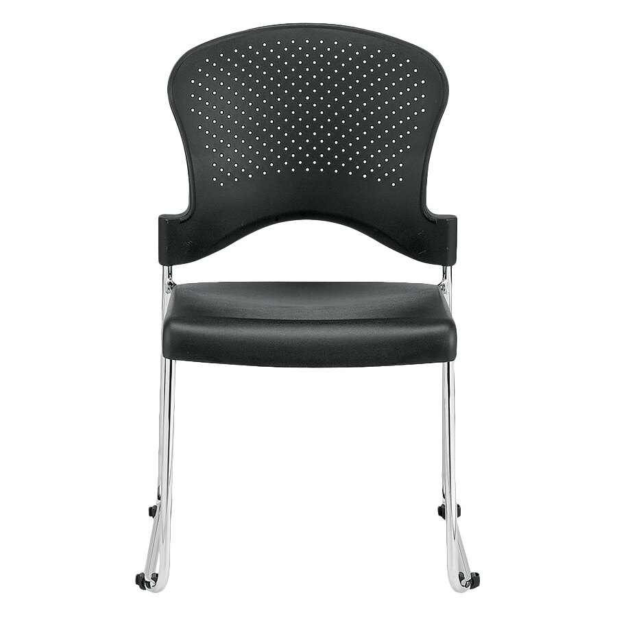 Eurotech S3000 Aire Series Black Plastic Chair 4/Pack