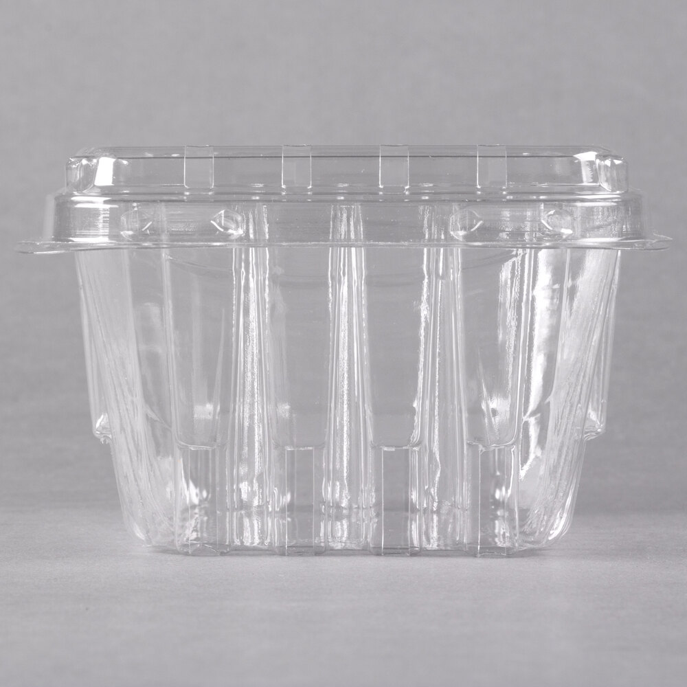 1 Pint Vented Clamshell Produce / Berry Container 480/Case