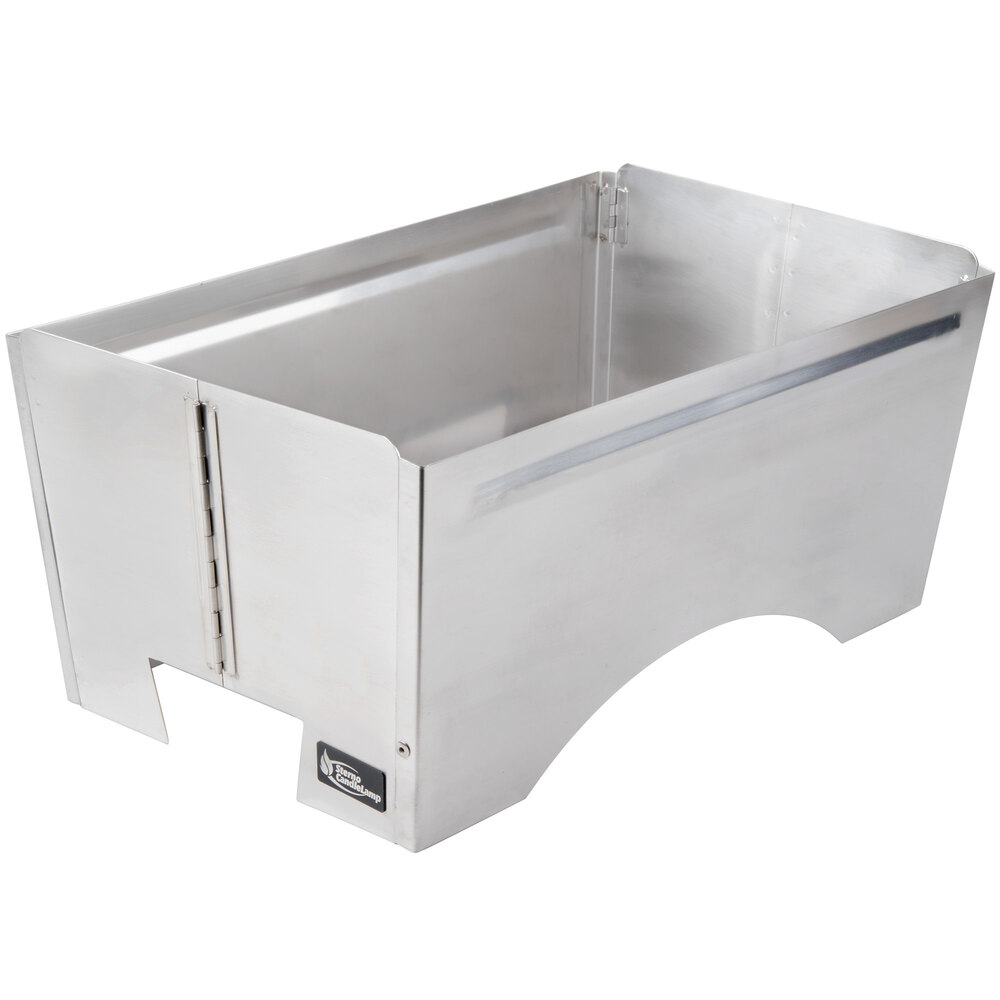 Sterno Products 70110 WindGuard Stainless Steel Fold Away Chafer Frame