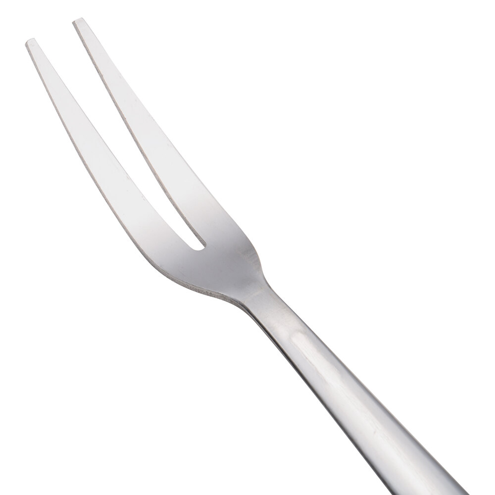 Choice Windsor 6 1/4" 18/0 Stainless Steel Medium Weight Snail Fork