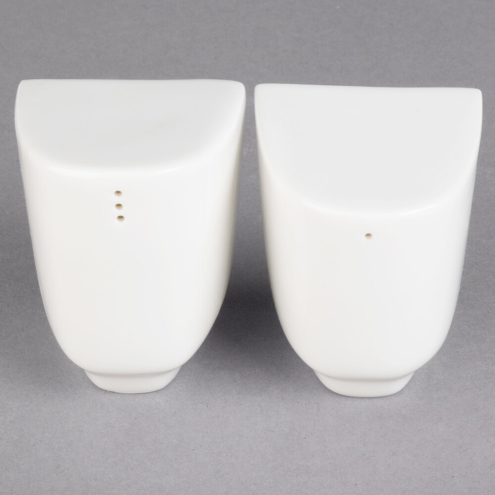 Villeroy & Boch 1640043490 Affinity White Porcelain Salt and Pepper