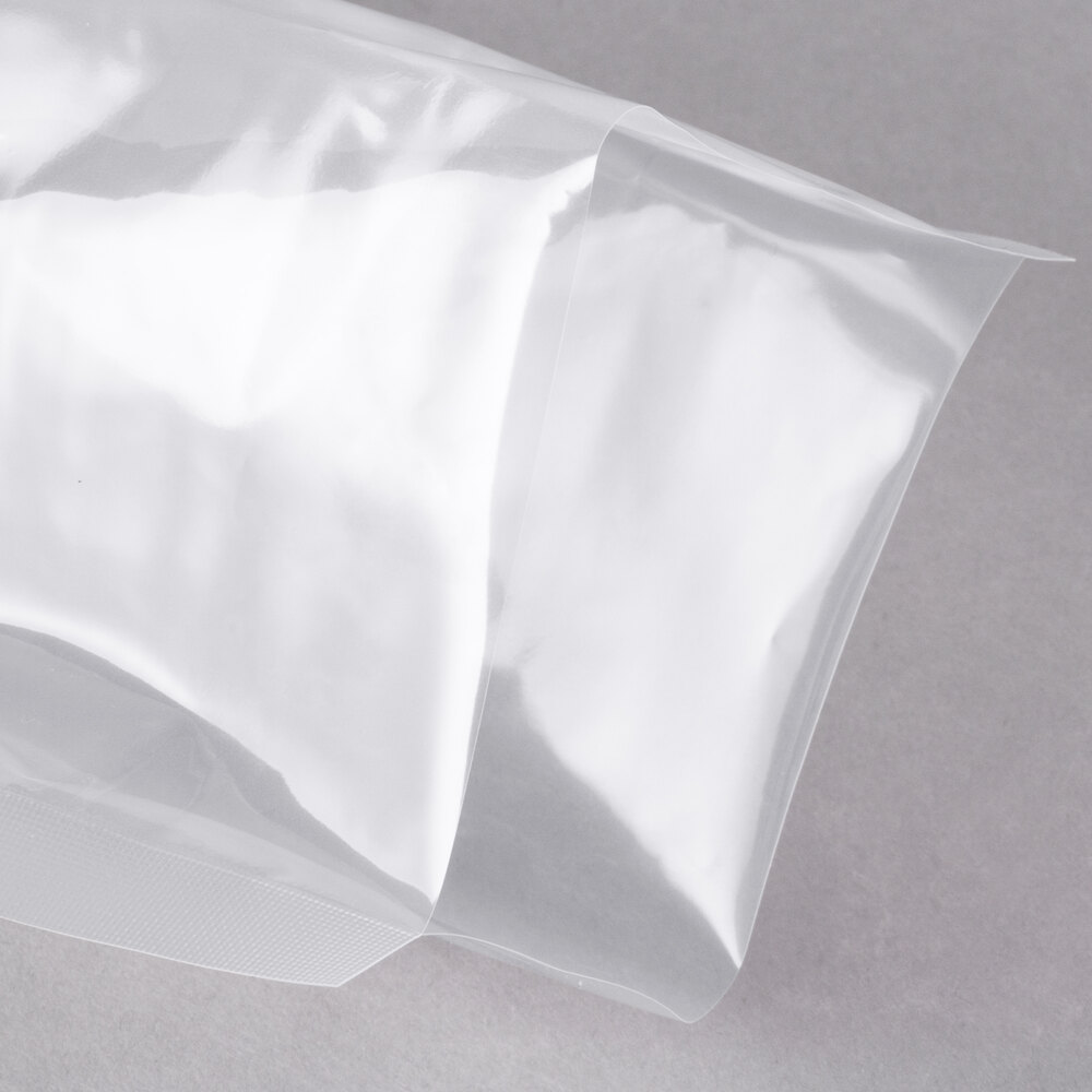 VacPakIt 6" x 10" Chamber Vacuum Packaging Bags with Zipper 3 Mil