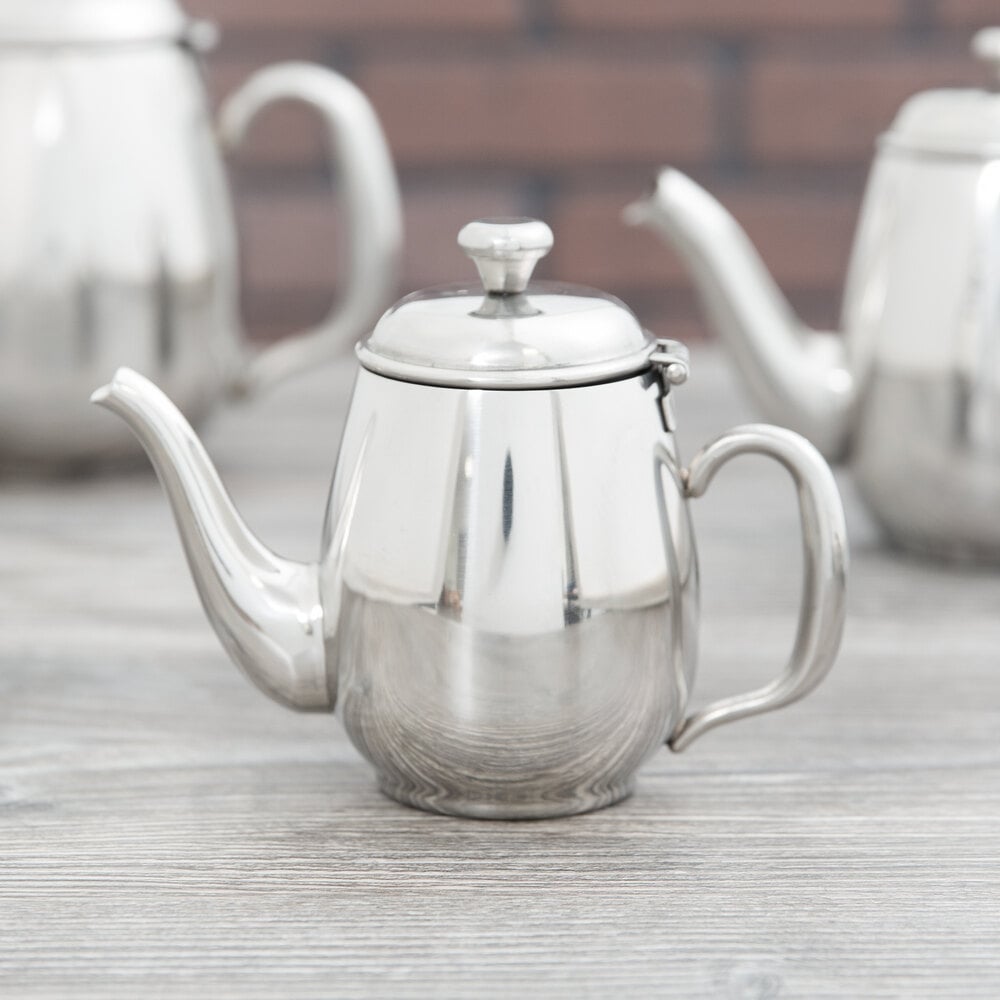 Vollrath 46593 Orion 12 oz. MirrorFinished Stainless Steel Coffee