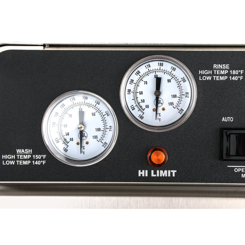 Noble Warewashing HT180 High Temperature Dishwasher, 208/230V, 1 Phase