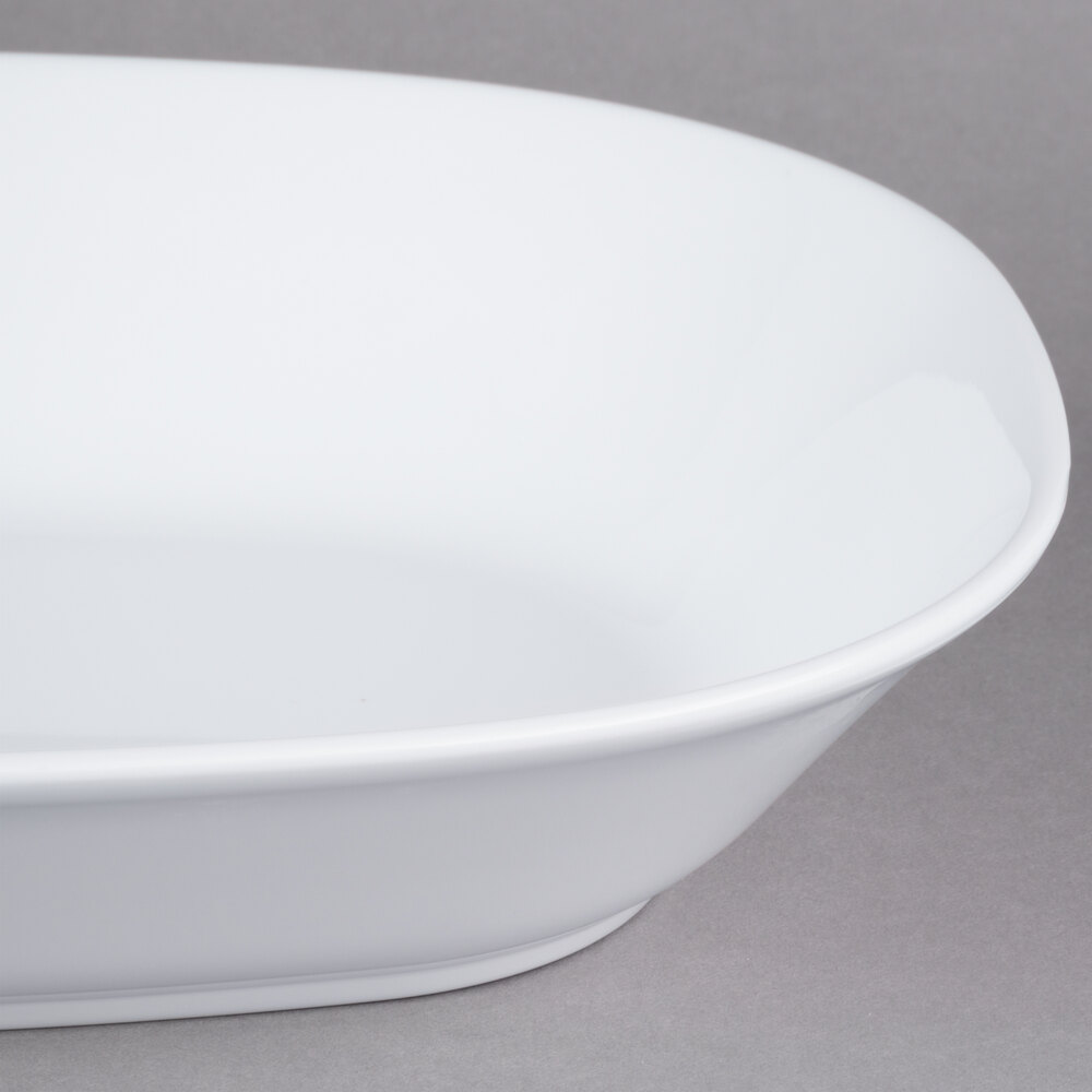 American Metalcraft MLRS12 Endurance 42 oz. Oblong Melamine Serving Bowl