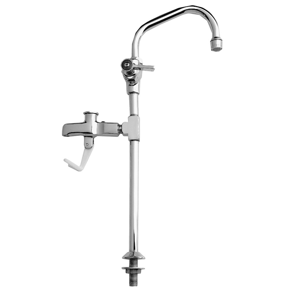 Fisher 40959 8" Pedestal Glass Filler with 6" Swing Spout 3/8" NPT