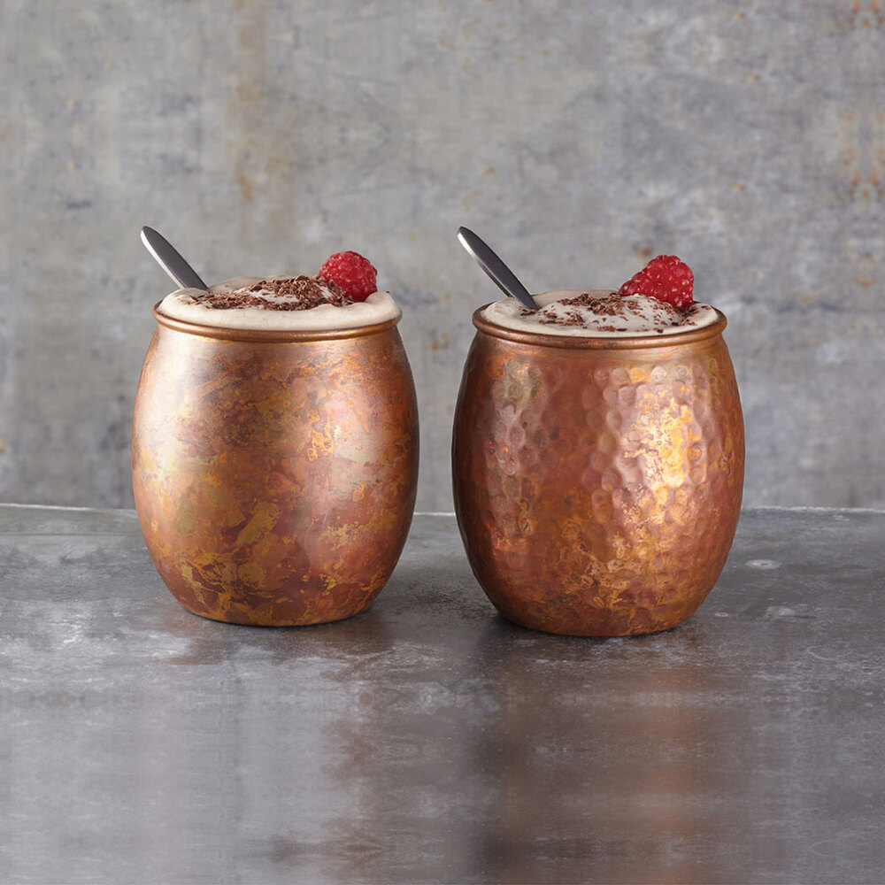 American Metalcraft ACT 14 oz. Satin Antique Copper Moscow Mule Tumbler