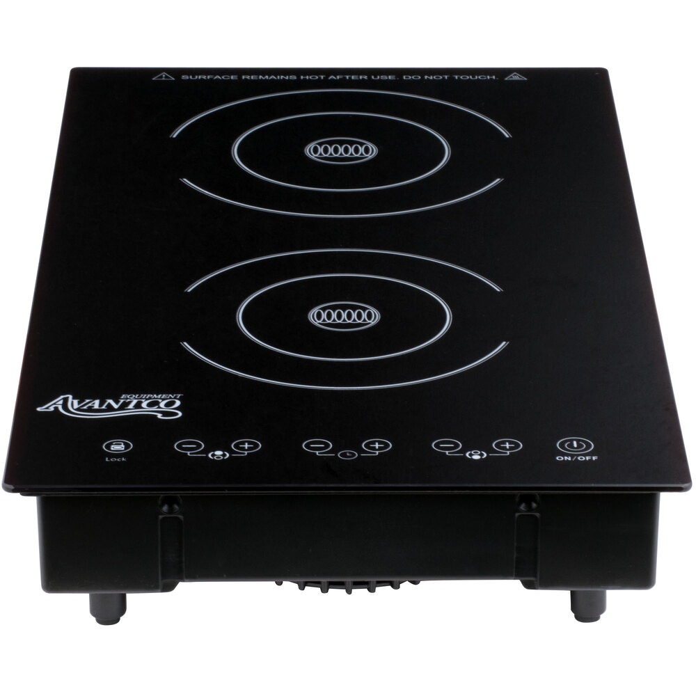 Avantco D18DB DropIn Double Induction Range / Cooker 208/240V, 3100W