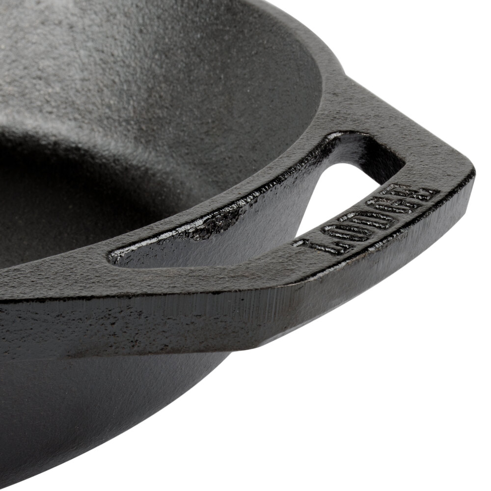Lodge L8SKL 10 1/4" PreSeasoned Cast Iron Skillet with Loop Handles