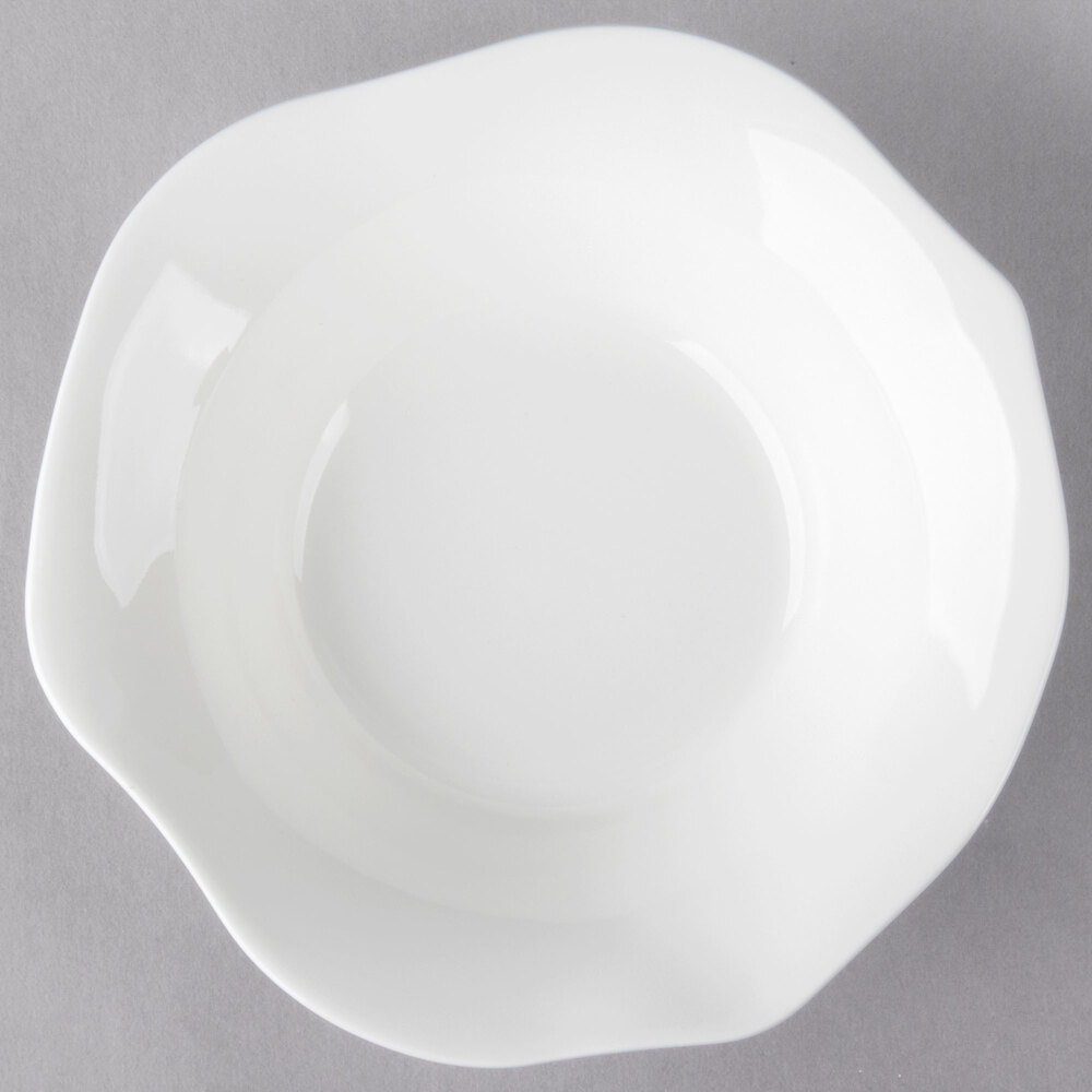 Villeroy & Boch 1640332700 Blossom 9" White Bone Porcelain Deep Plate