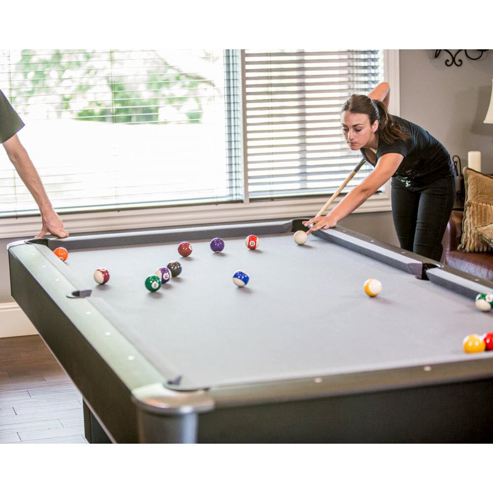 Mizerak 8' Slatron Pool Table Wholesale at WebstaurantStore