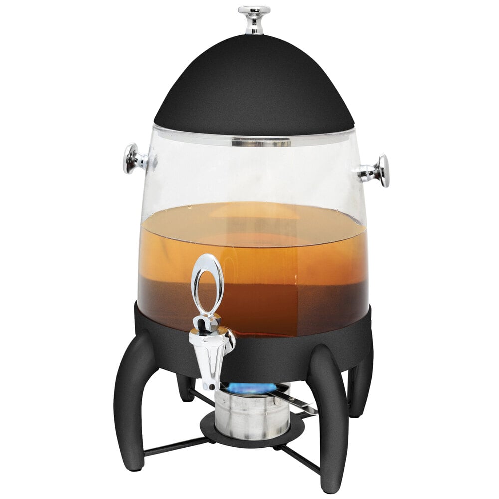 Eastern Tabletop 7592MB 2 Gallon Black Coated Stainless Steel Hot