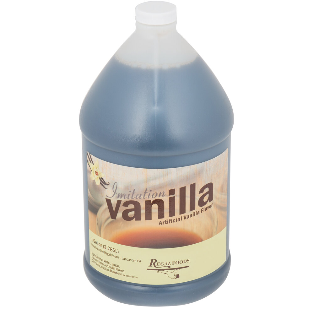 Regal Foods 1 Gallon Imitation Vanilla