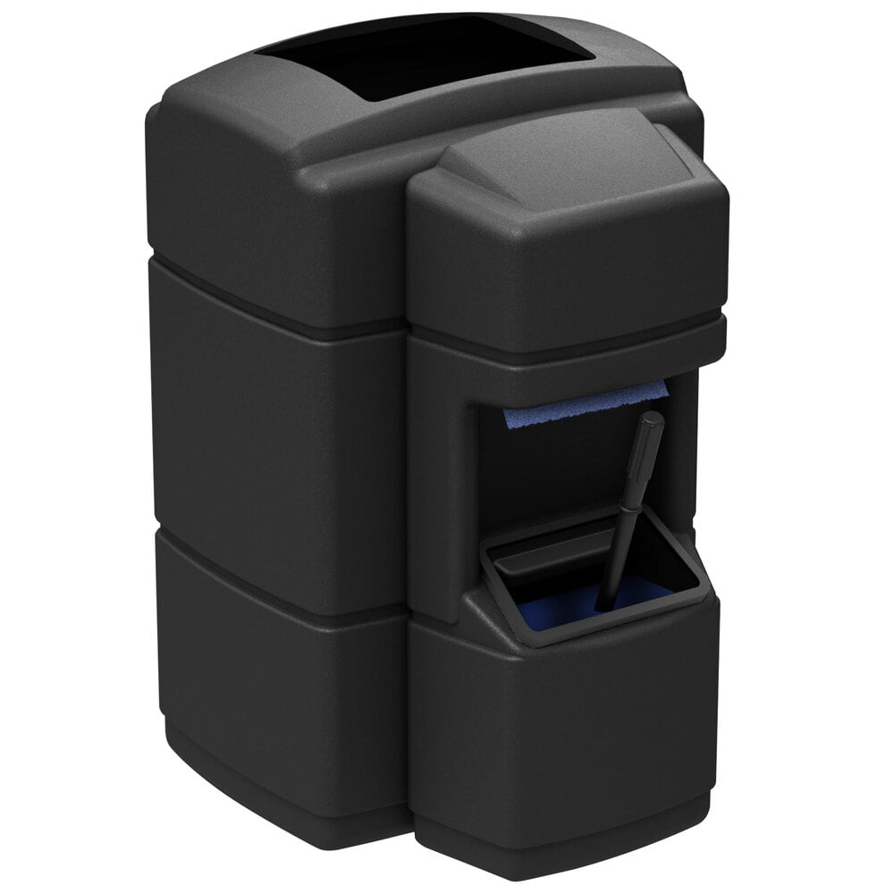 Commercial Zone 758901 Islander Waste 'N Wipe 40 Gallon Black