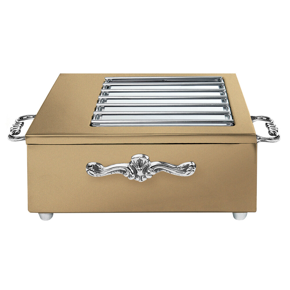 Eastern Tabletop 3265GRZ 18" x 11" x 6 1/4" Bronze Coated Stainless