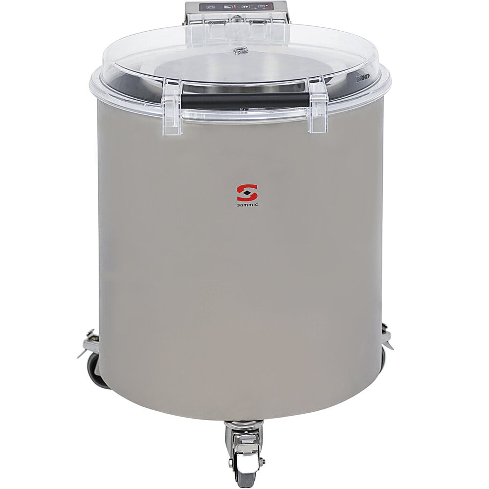 Sammic ES100 10 Gallon Electric Stainless Steel Salad Dryer 3/4 HP