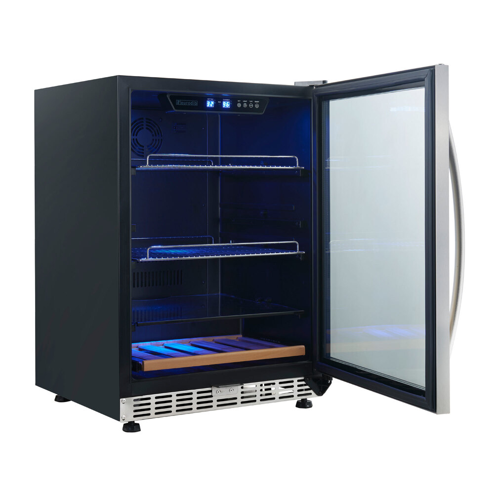 Eurodib USF54BC Single Section Single Temperature Full Glass Door