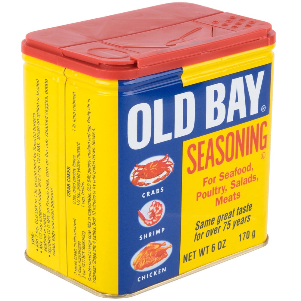 Old Bay 900523 6 oz. Seasoning - 12/Case