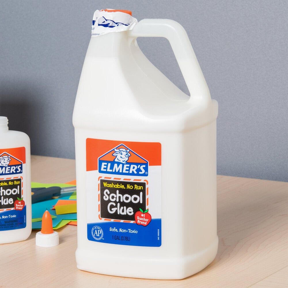 Elmer's E340 1 Gallon White Liquid School Glue