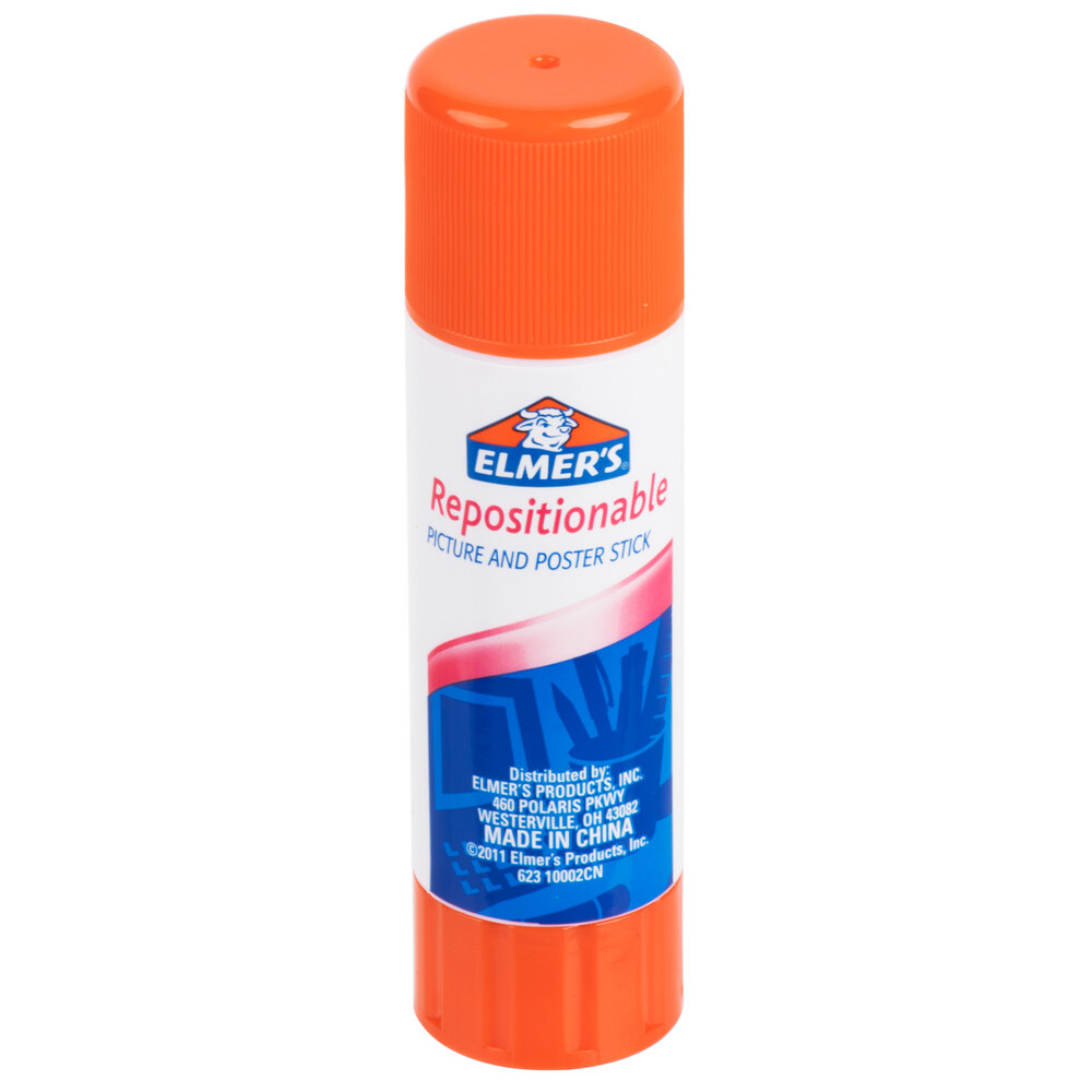 Elmer's E623 .88 oz. Repositionable Picture and Poster Glue Stick