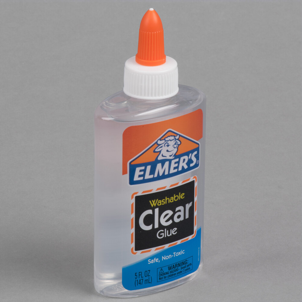 Elmer's E305 5 oz. Clear Liquid School Glue