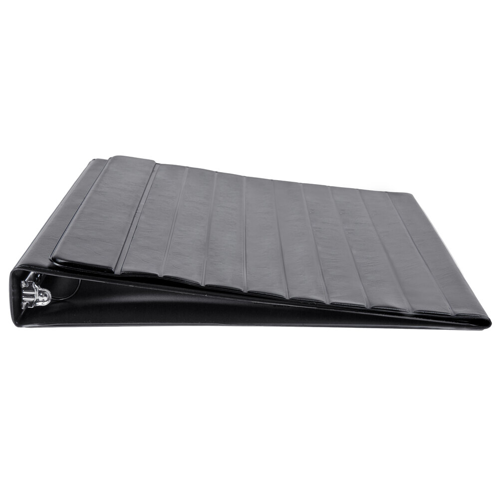 Cardinal CRD 09260 Black Horizontal Easel Binder with 1" Round Rings