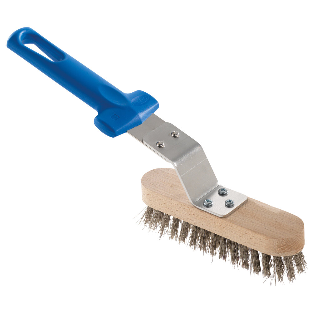 GI Metal ACSPG 5 1/2" Stainless Steel Bristle Grill Brush