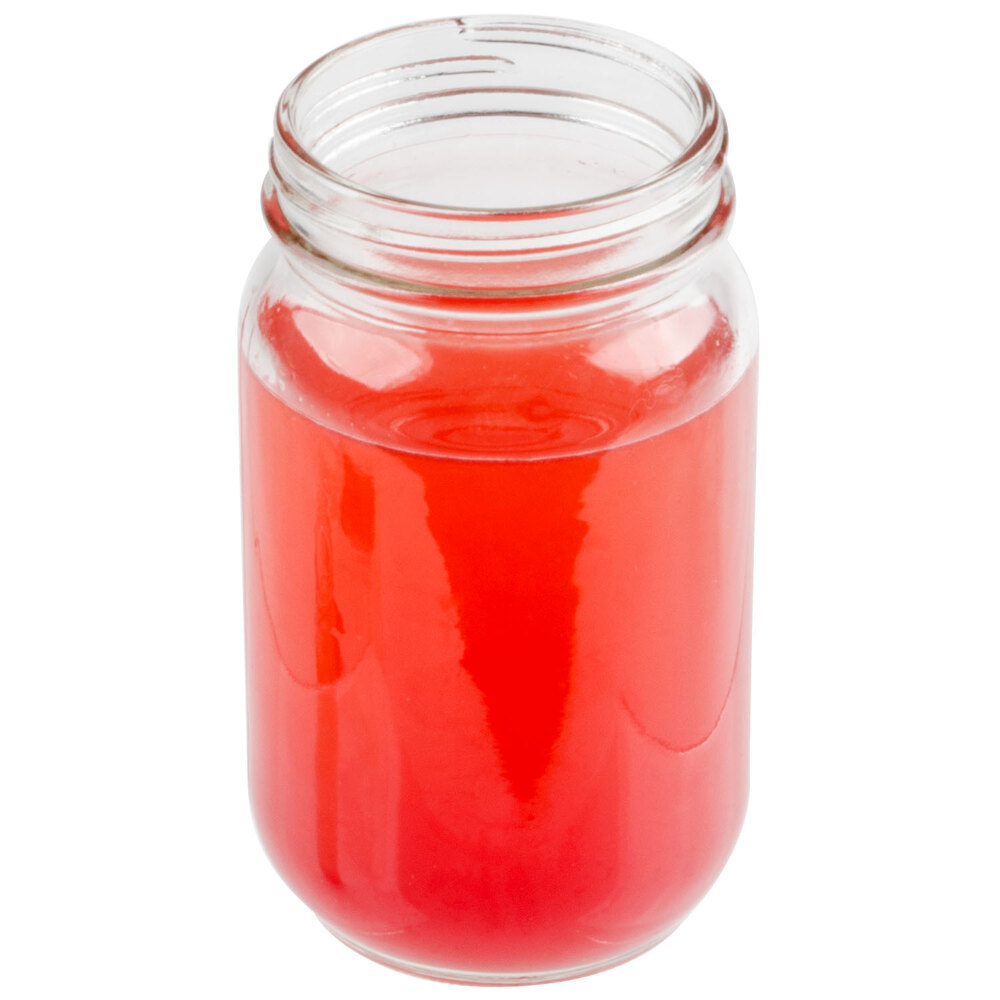 Libbey 92104 8 oz. Drinking Jar / Mason Jar without Handle 12/Case