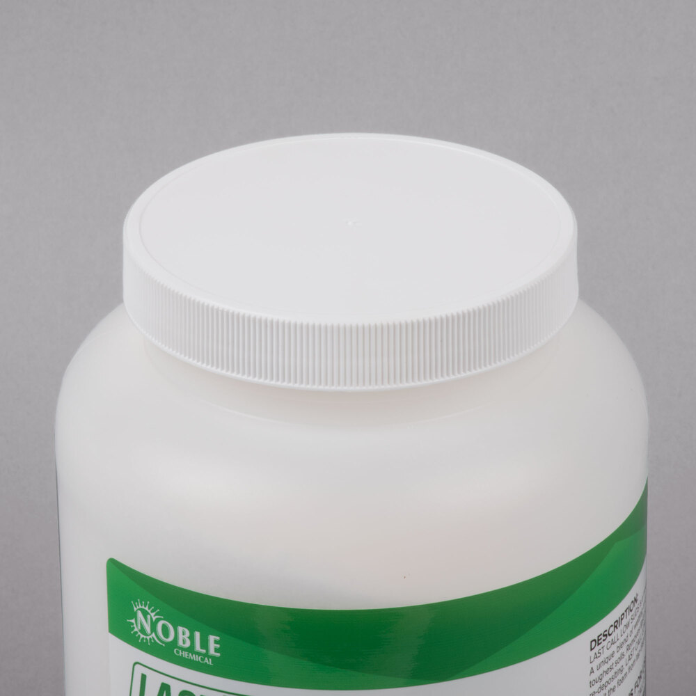 Noble Chemical 4 lb. / 64 oz. Last Call Low Suds Powdered Bar Glass