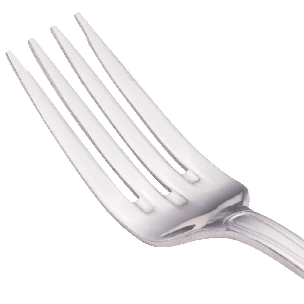 Walco 6606 Saville 6 1 2 18 0 Stainless Steel Heavy Weight Salad Fork
