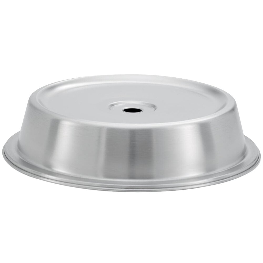 Vollrath 62325 11 15/16" to 12" Satin Finish Stainless Steel Dome Plate