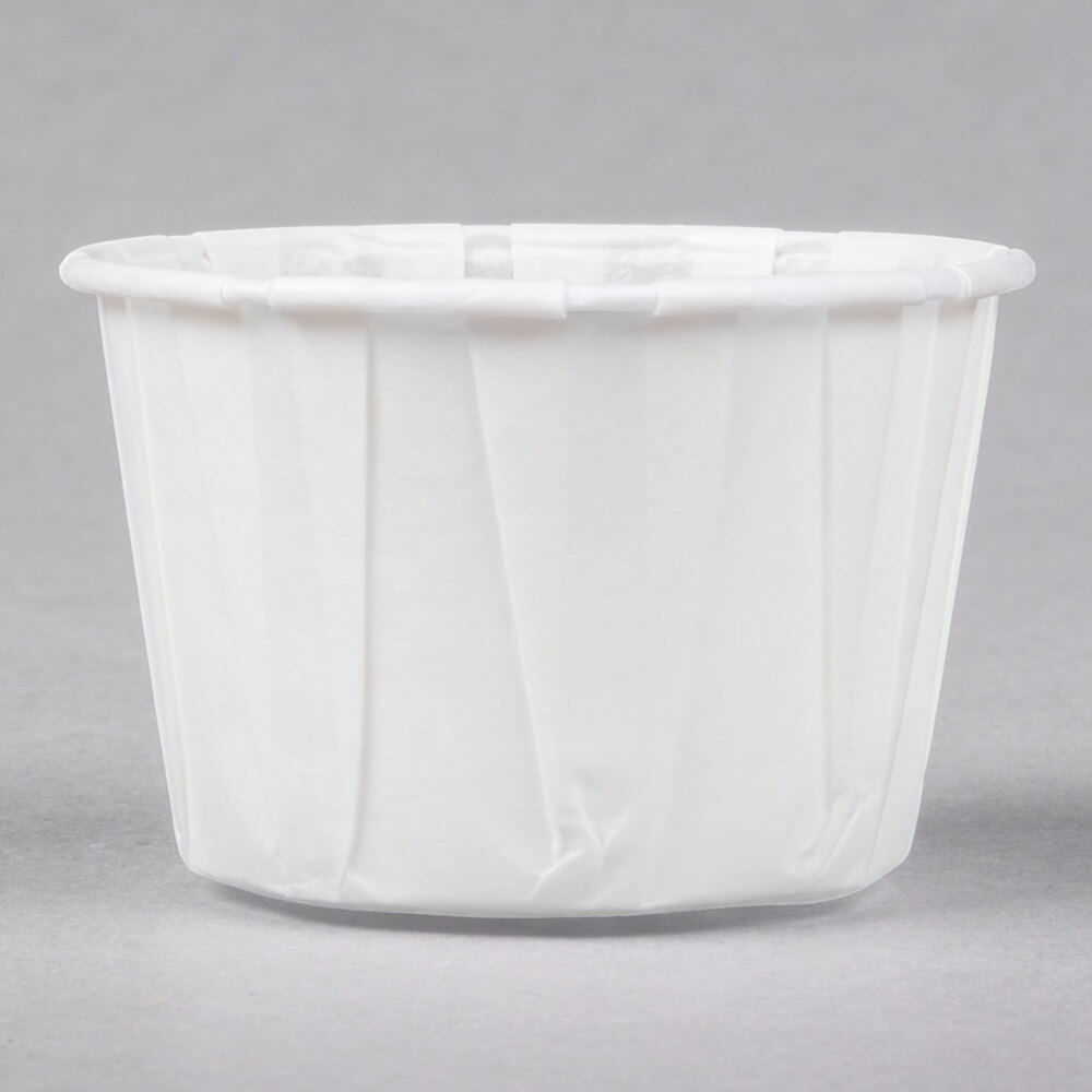 Genpak F200 2 oz. Harvest Paper Souffle / Portion Cup 250/Pack
