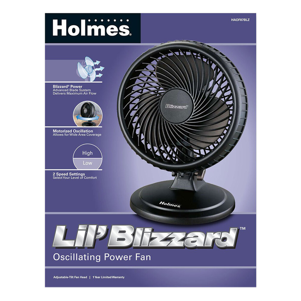 holmes blizzard oscillating fan