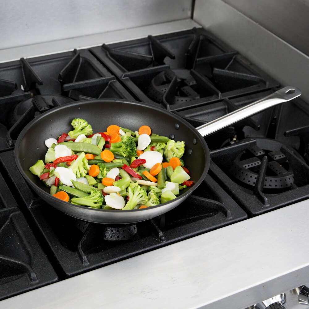 Vigor 11" Stainless Steel NonStick Fry Pan with AluminumClad Bottom and Excalibur Coating